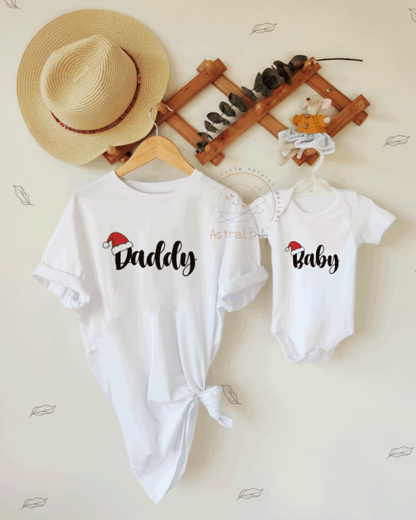 Daddy-Baby Yeniyıl Temalı Baba&Bebek Kombin