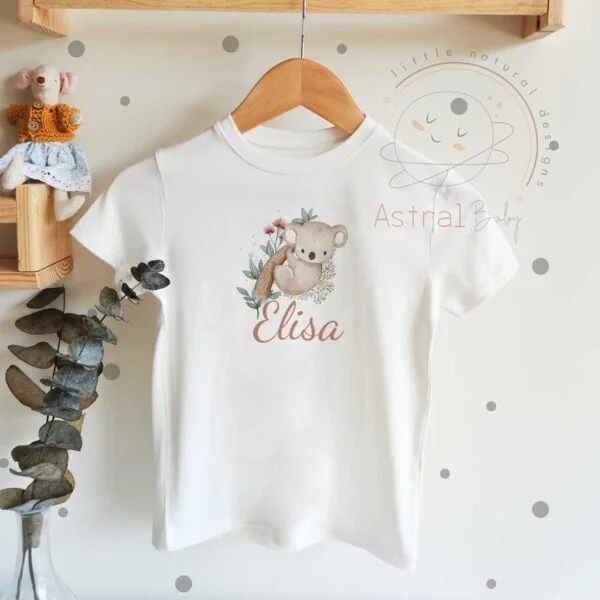 Sevimli Koala Temalı Çocuk T-shirt