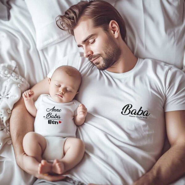 Baba Anlamı Baba & Bebek Kombin