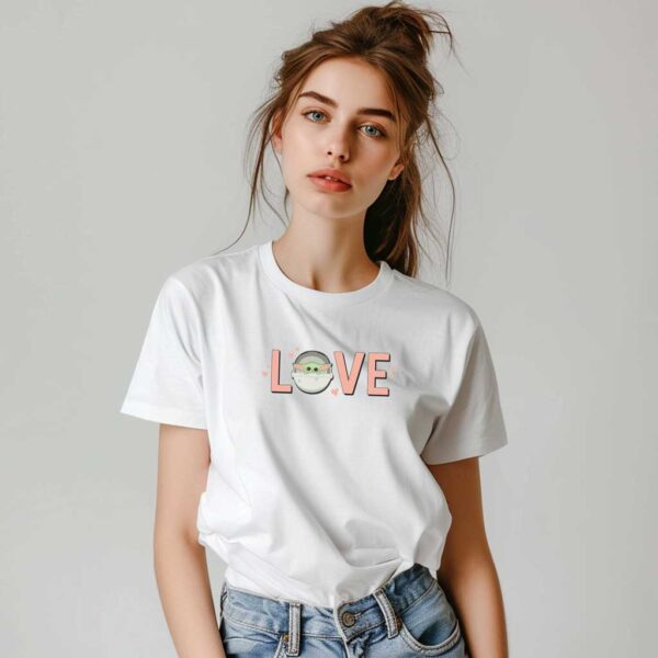 Love Yoda Oversize Kadın T-shirt